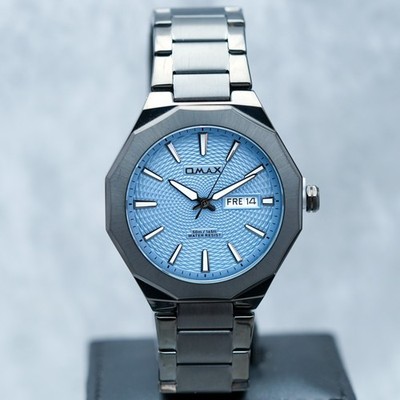 OMAX General Stainless steel Date 42mm Quartz New Men Watch | eBay