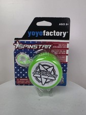 new 2018 YoYo Factory Spinstar Green  White High Speed Wing Shaped Yo-Yo USA
