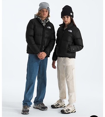 The North Face Boys  & Girls  1996 Retro Nuptse Jacket/Black/XXL (18/20）