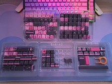 Glorious GPBT Synth Sunset PBT Keycaps Limited Edition