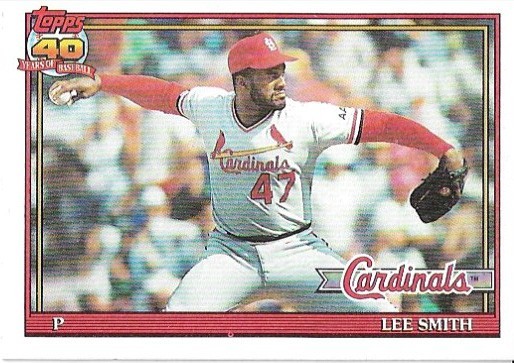 1991 Topps - Lee Smith #660