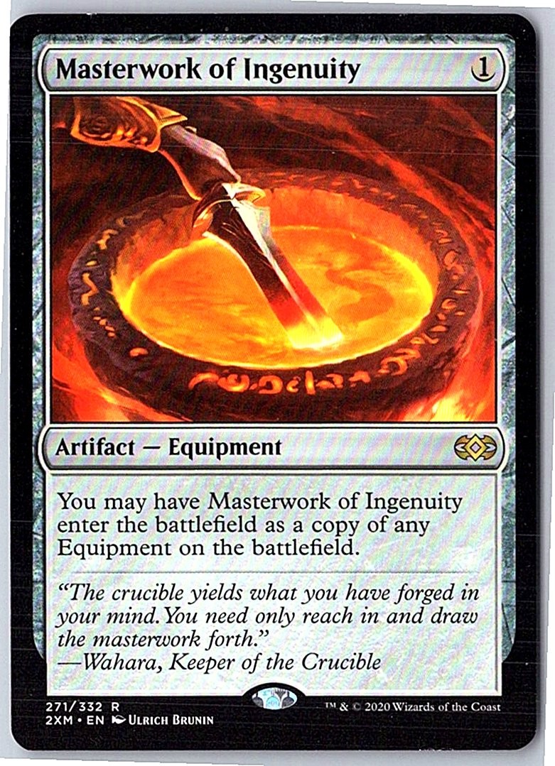Masterwork of Ingenuity R Double Masters 271 Near Mint