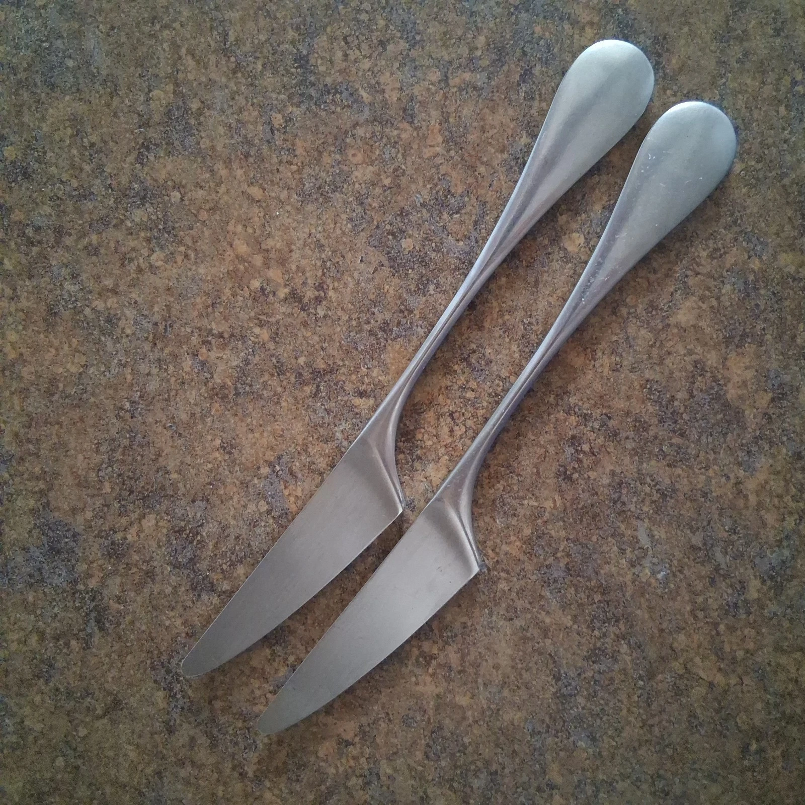 Hackman Mango Finland Serrated Dinner Knives 8-3/4" Lauffer Set(s) of 2