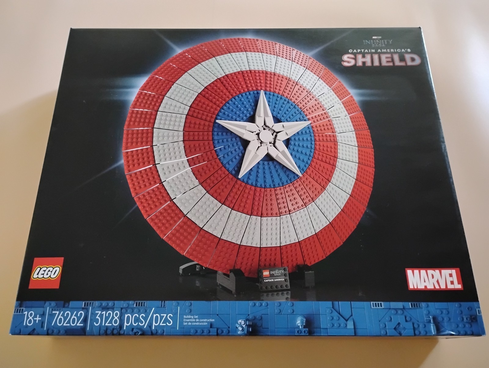 LEGO Super Heroes: Captain America's Shield 76262 - NEW