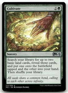 Cultivate #177 Core Set 2021 (M21) Uncommon