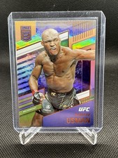 2022 Panini Chronicles Elite UFC Kamaru Usman #252 Welterweight UFC 268