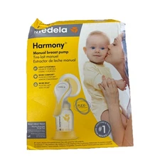 Medela Harmony Manual Breast Pump with Personal Fit Flex Breast Shield -OPEN BOX