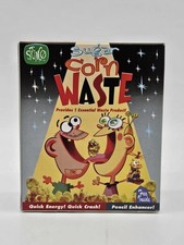 Ren & Stimpy Sugar Corn Waste Cereal w/ Sody Pop Premium by Spumco 1997 Art