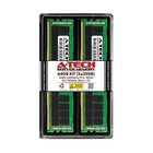 A-Tech 64GB Kit (2x32GB) DDR4 2400MHz PC4-19200 ECC RDIMM 2Rx4 Dual Rank 1.2V...