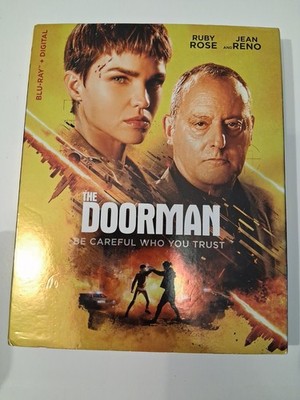 The Doorman (Blu-ray, 2020) Ruby Rose, Jean Reno, No Case, Disc + Art Only