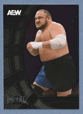 2025 SkyBox Metal Universe AEW #60 Samoa Joe