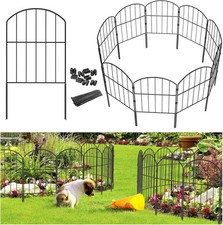 Goovilla Garden Fence, Total 10ft L x 24in H Garden Fencing Animal Barrier, 10