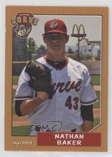 2012 Grandstand Altoona Curve Nathan Baker 9hx