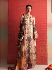 Pakistani clothes- Saira Rizwan silk 3 piece