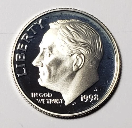 1998-S Silver Roosevelt Dime Choice Proof
