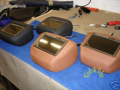 Einbauanleitung -> LCD TFT Monitor Einbau in Kopfstütze