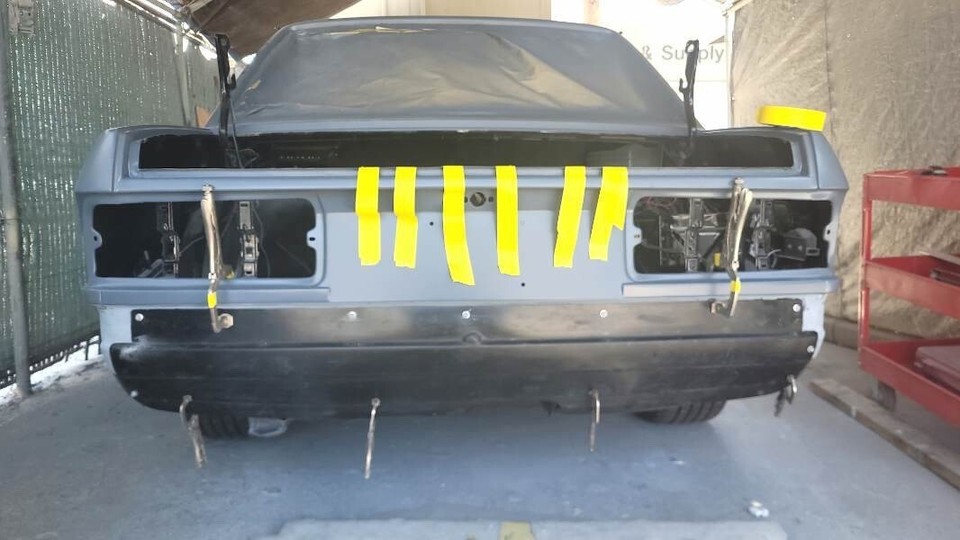 BMW E28 Euro Rear Valance (New fiberglass part) 41341927436 | eBay