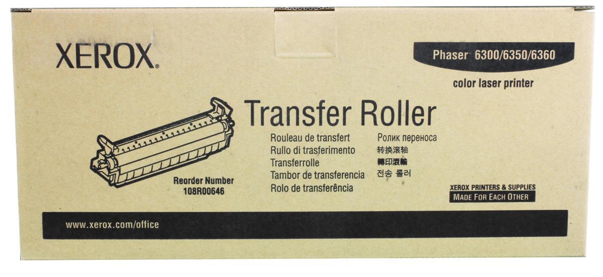 Genuine Xerox 108R00646 Transfer Roller Phaser 6300/6350/6360 Sealed