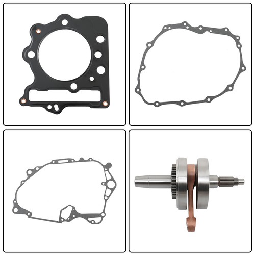 Top Bottom End Engine Rebuild Kit For HONDA TRX 400EX Crank Piston Kit 1999-2004 - Foto 3 di 10