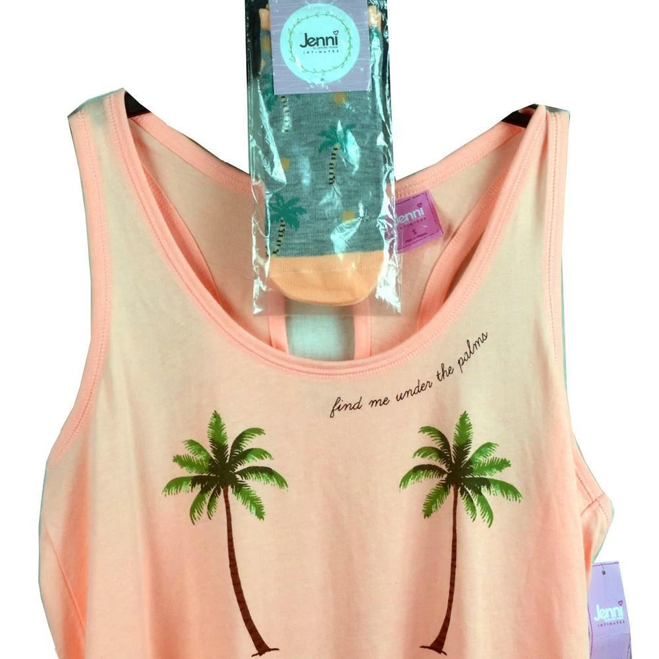 Conjunto de pijama y calcetín Jenni gráfico ojo de cerradura elige color y talla nuevo Foto 2 de 4