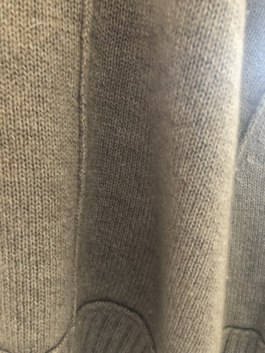 2000 $ L Donna Karan Black Label Kollektion 100 % dicker Kaschmir geknoteter Pullover - Bild 12 von 24