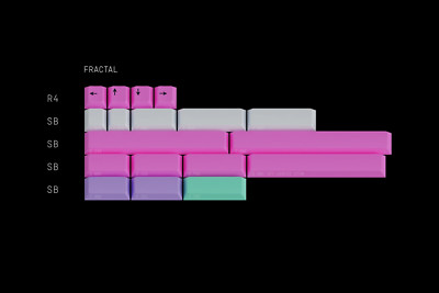 GMK Chaos Theory SEALED Space Bar Keycap SET - Double Shot ABS Keycaps
