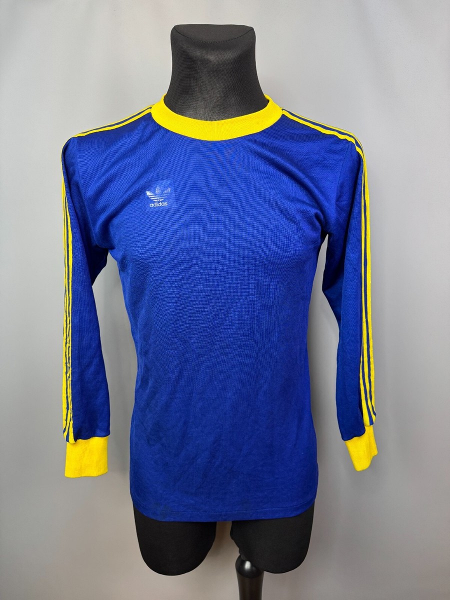 80s ドイツ製 Adidas Soccer Long T Shirt ADIDAS 80s FOOTBALL SHIRT SOCCER JERSEY ADIDAS LONG SLEEVE
