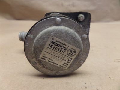 AIRBORNE MECH VACUUM PUMP ADJUST PIPER FIREWALL MOUNT VACUUM