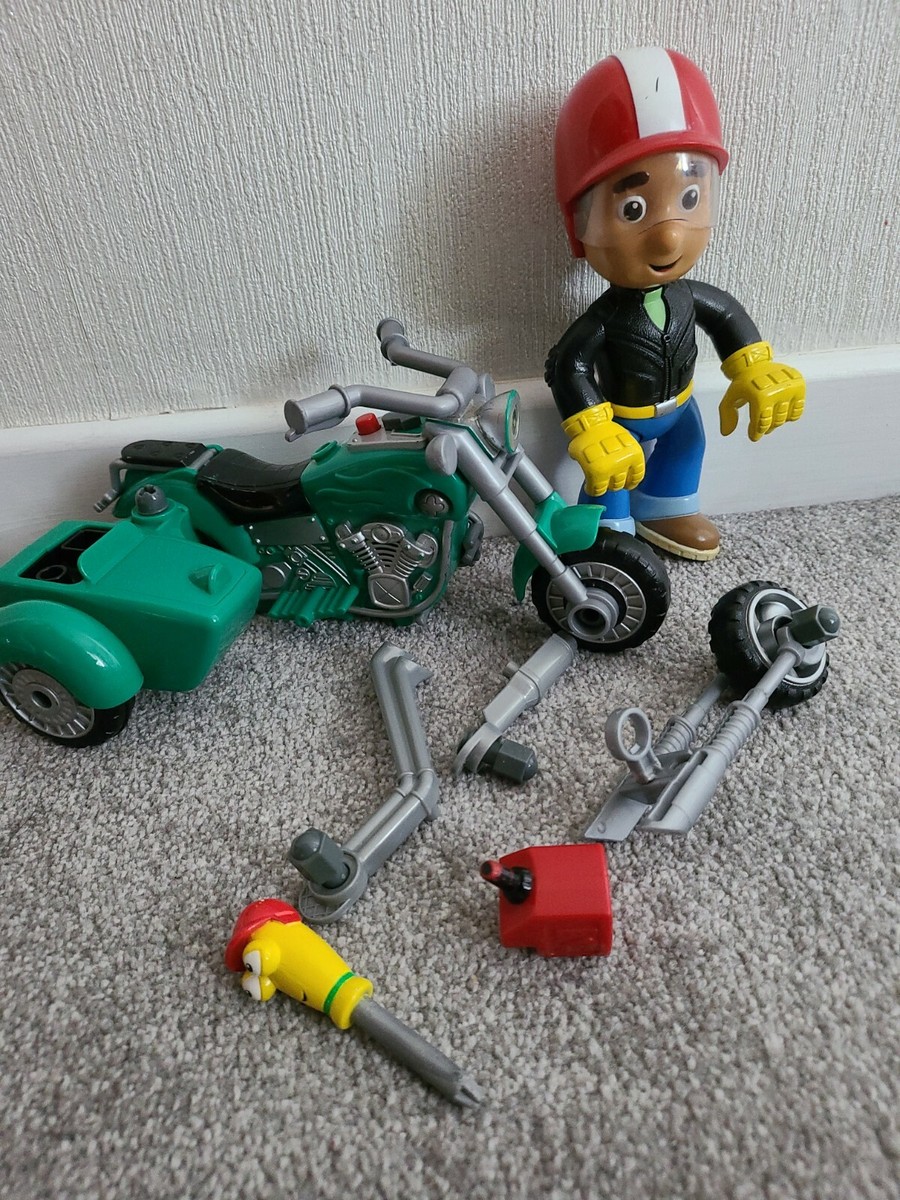 Mattel Handy Manny Fix-it-Right Motorcycle 8