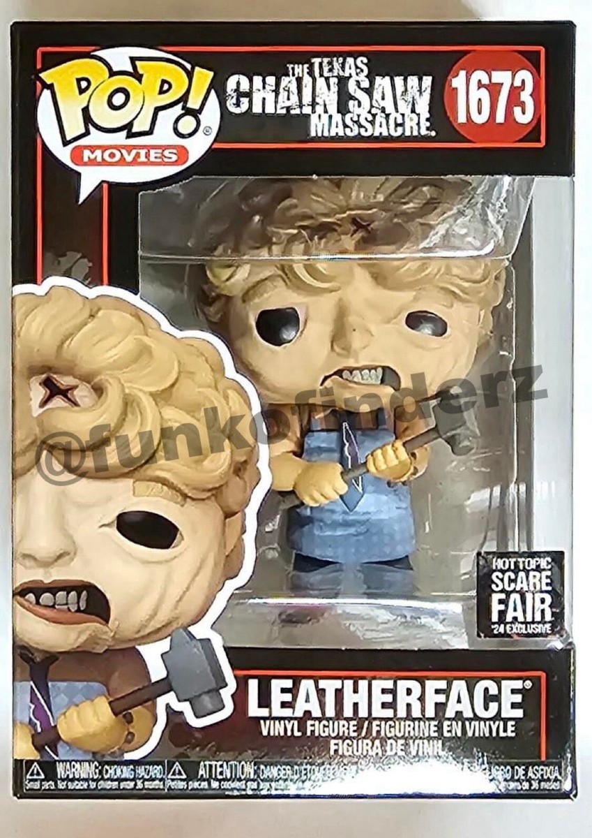 Funko Pop Leatherface Hot Topic Scare Fair Exclusive Presale Funko Pop Leatherface Hot Topic Scare Fair Exclusive Presale