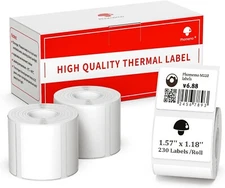 3Rolls Square 40*30mm Self-Adhesive Thermal Label for Phomemo M110/M200 Printer
