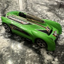 2000 HOT WHEELS MONOPOSTO GREEN 3 TOY Car