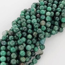 Green Fuchsite Mica Muscovite Chrome Beads Natural Smooth Round 6Mm 8Mm 10Mm