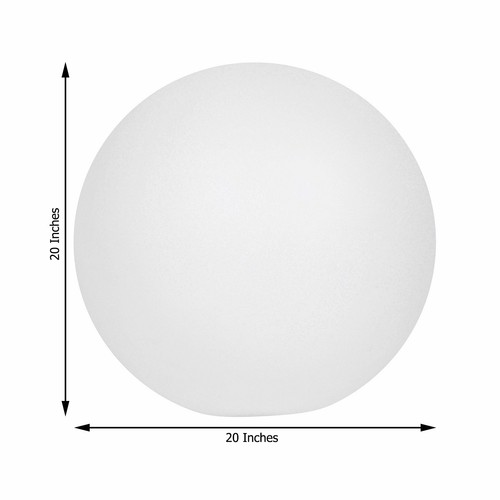 20 Zoll verschiedene LED Kugel batteriebetrieben kabellos SCHWIMMENDE POOLLEUCHTE Zubehör - Bild 6 von 9