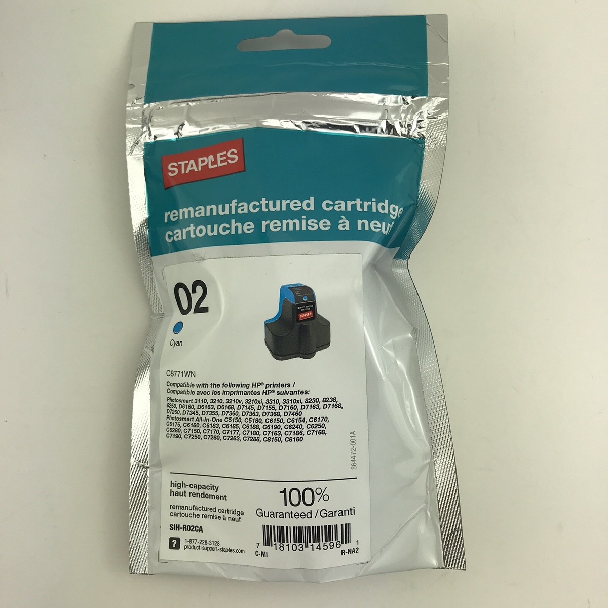 HP 363 Lot de 7 Cartouches d'encre compatible avec Imprimante HP