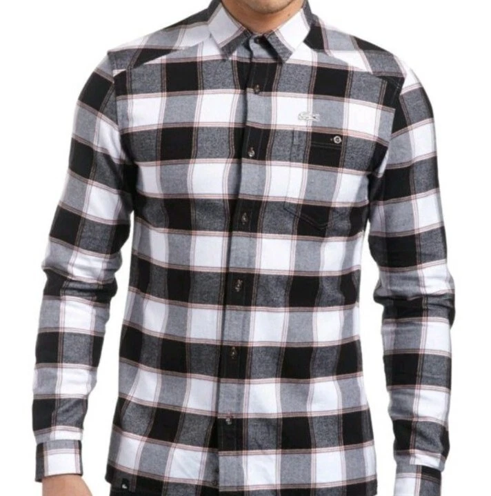 Lacoste 2024 gingham shirt