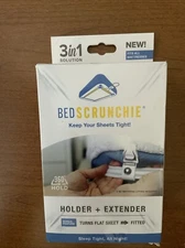 Bed Scrunchie 360 Degree Hold Bed Sheet Holder Straps 3 In 1 New Open Box