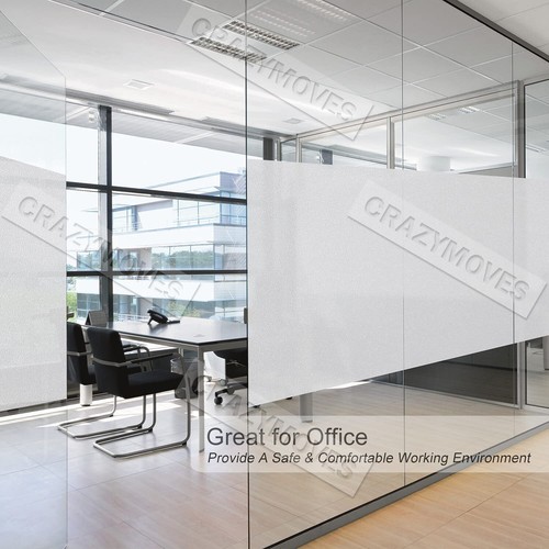 90cm*3m/5m Clear Frosted Home Window Glass Removable Privacy Film VIC - Picture 4 of 14