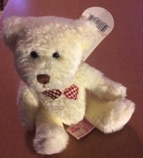 Russ White Bear with Heart Named True Heart 5"