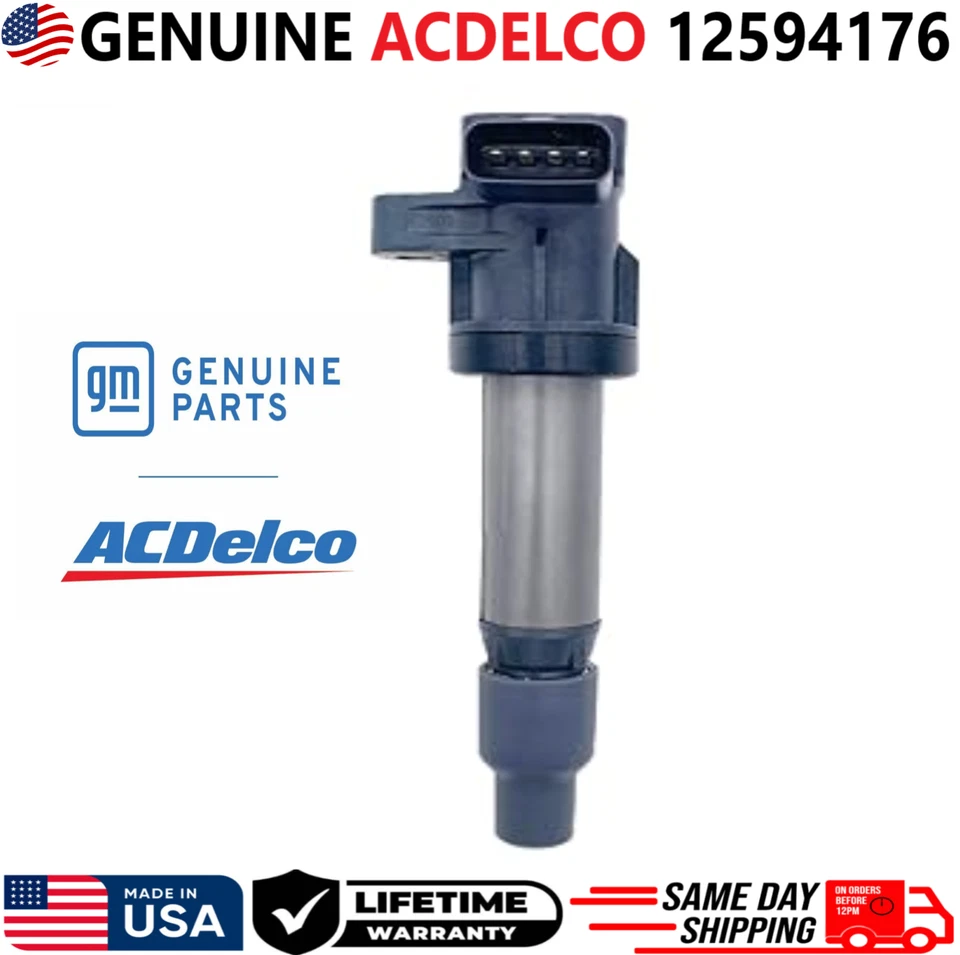 GENUINE ACDELCO Ignition Coils For 2004-2011 Cadillac DTS SRX STS XLR DeVille V8 - Image 4 of 4