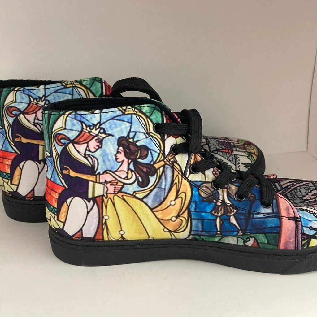 Disney beauty and the beast size 9 shoes - image 3
