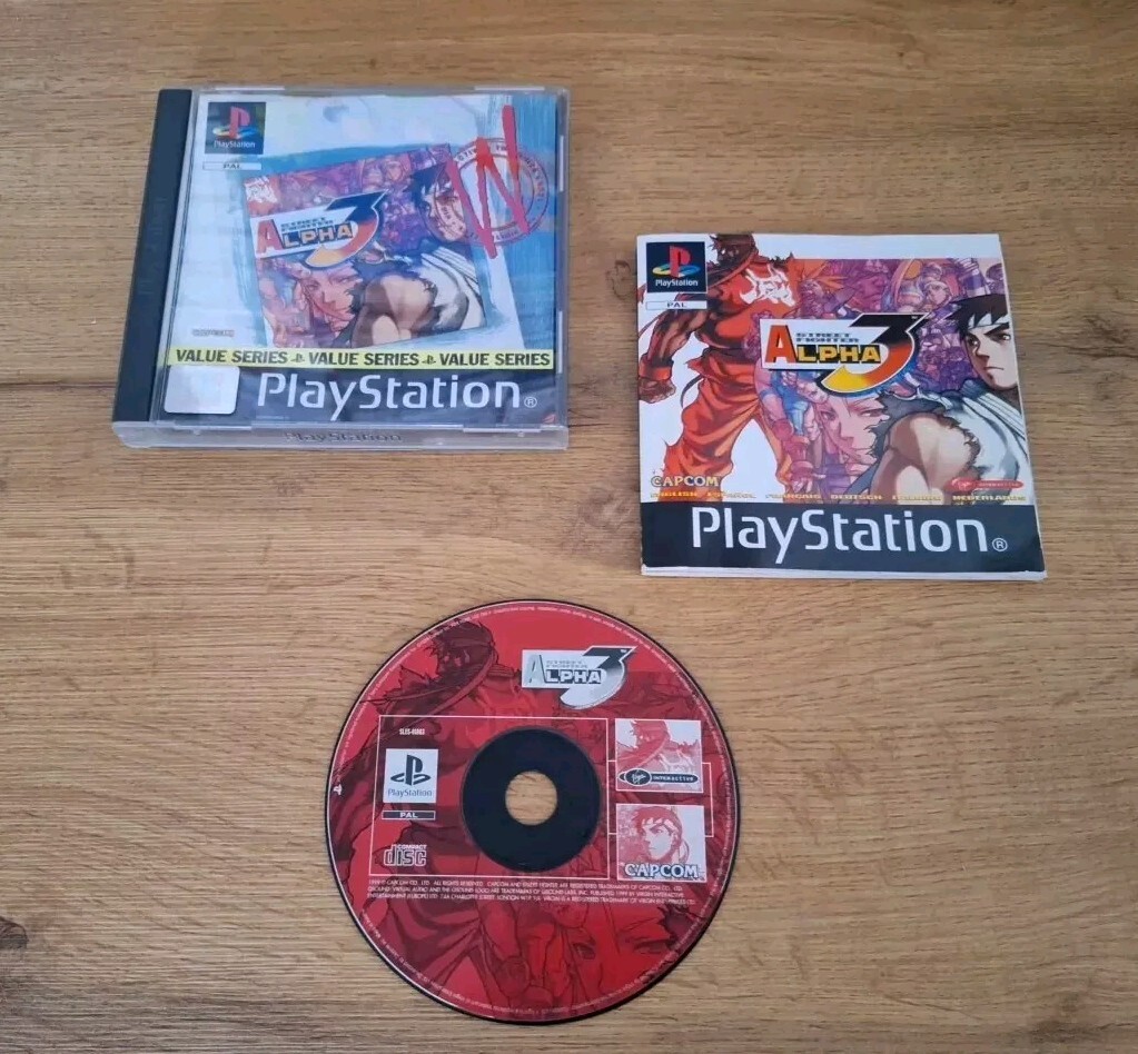 PS1 Street Fighter Alpha 3 EUR/FRA TBE PLAYSTATION 1