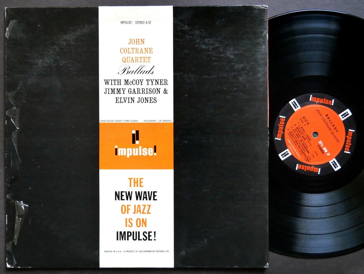 輸入LP John Coltrane Quartet Ballads 00011105015615 Impulse! /00260 John Coltrane Quartet – Ballads – Vinyl (LP, Album + 2 more