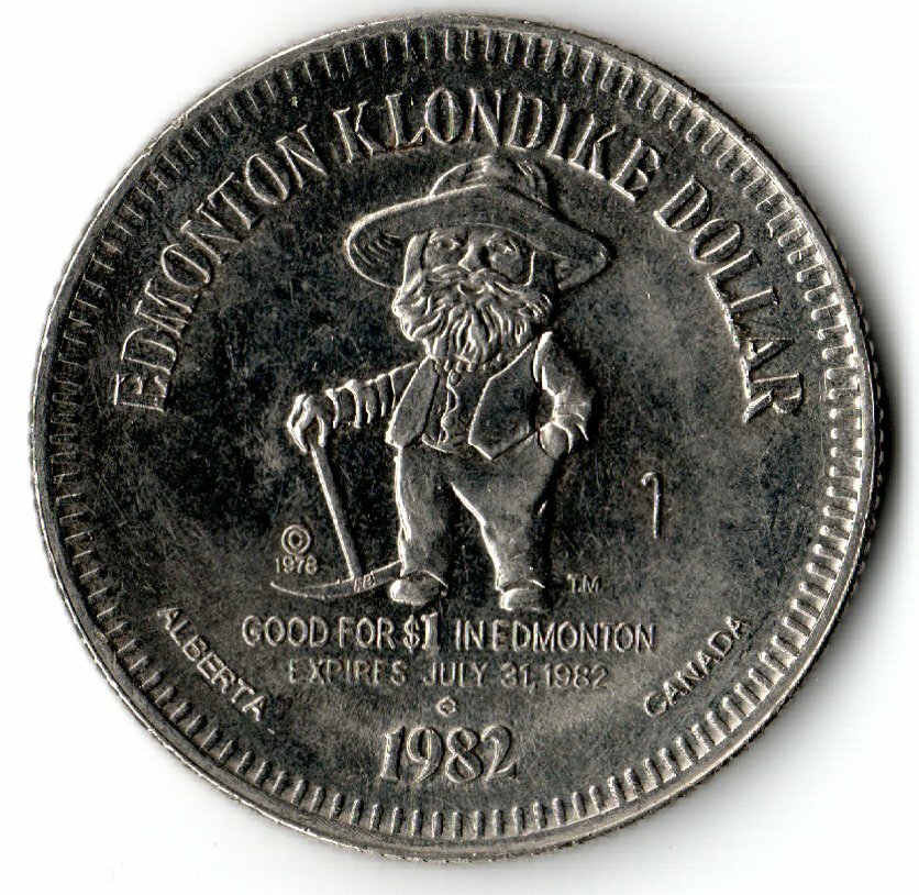 Edmonton Klondike Dollar 1982 | eBay
