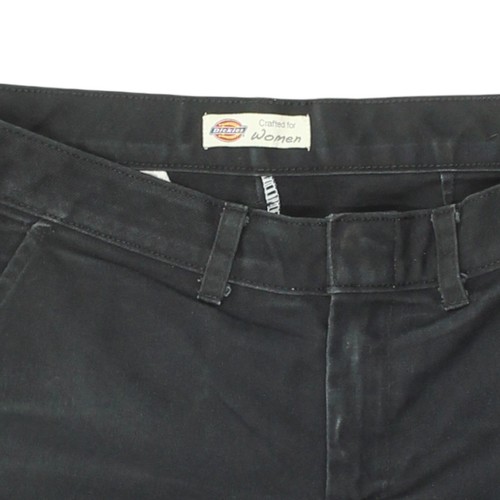 Pantalones de trabajo chinos negros Dickies para mujer | Pantalones de trabajo vintage de colección - Imagen 3 de 4