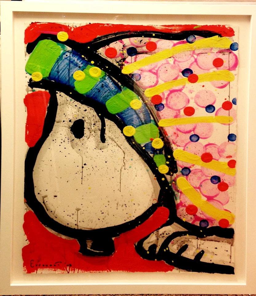 ¿Esto me hace ver grasa? No. 38 de Tom Everhart - Acrílico original Foto 2 de 4