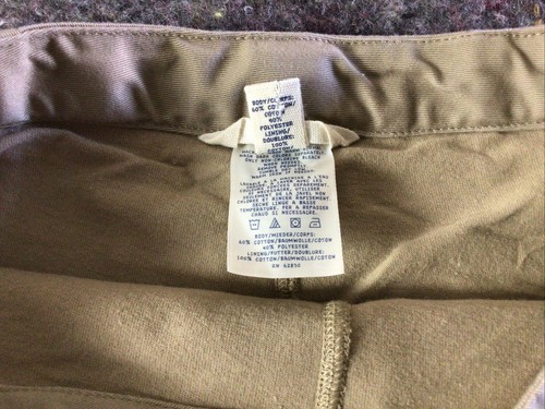 2 Girls Size 8 Land's End School Uniform Pleated Navy Blue Skirt Tan Skort Skirt - Picture 4 of 20