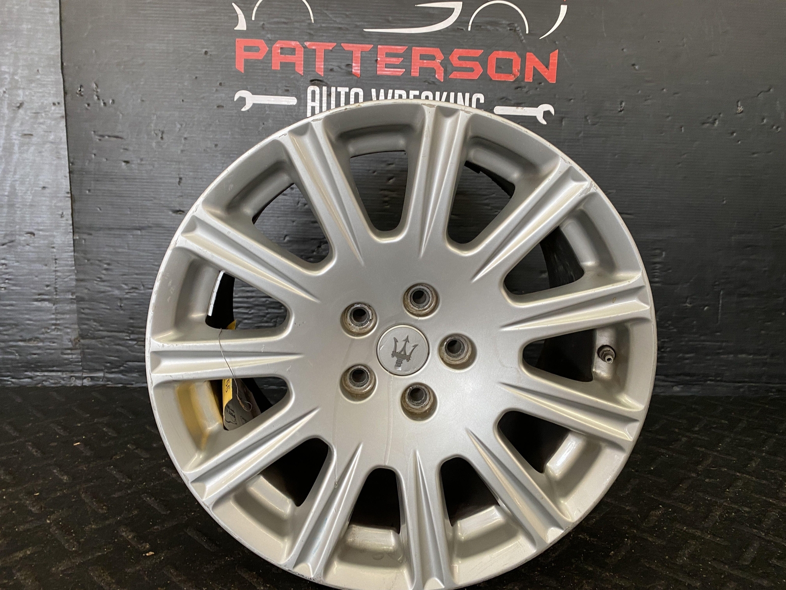 2003-2007 MASERATI QUATTROPORT LR 18"X10.5" 11 SPOKE SILVER