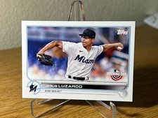 Jesus Luzardo 2022 Topps Opening Day Miami Marlins #104 Baseball Card Base