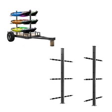 Heavy Duty Weatherproof Canoes SUP Paddleboard Boat Kayak Rack Carrier Stand